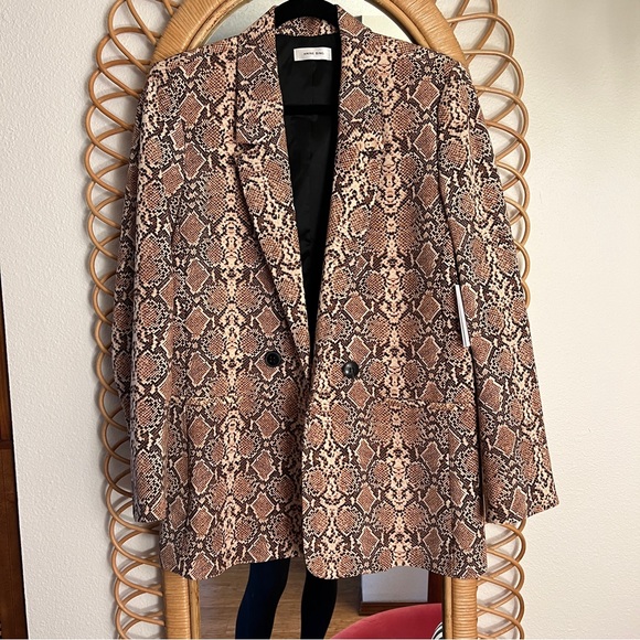 Anine Bing Madeline Blazer in Python, size M - Picture 1 of 10